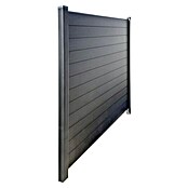 Kovalex Sichtschutzelement Premium Startermodul Komplettset (B x H: 180 x 180 cm, Anthrazit) | BAUHAUS