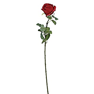 Umjetni cvijet Ruža (Visina: 69 cm, Crvene boje)