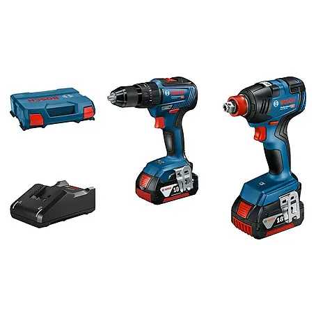 Bosch Professional  Set de taladros GDX18V-200+GSB18V-55