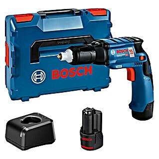 Bosch Professional Atornillador para placas de yeso de batería GTB 12V-11 (12 V, 2 baterías, 2,5 Ah, 3 Nm)