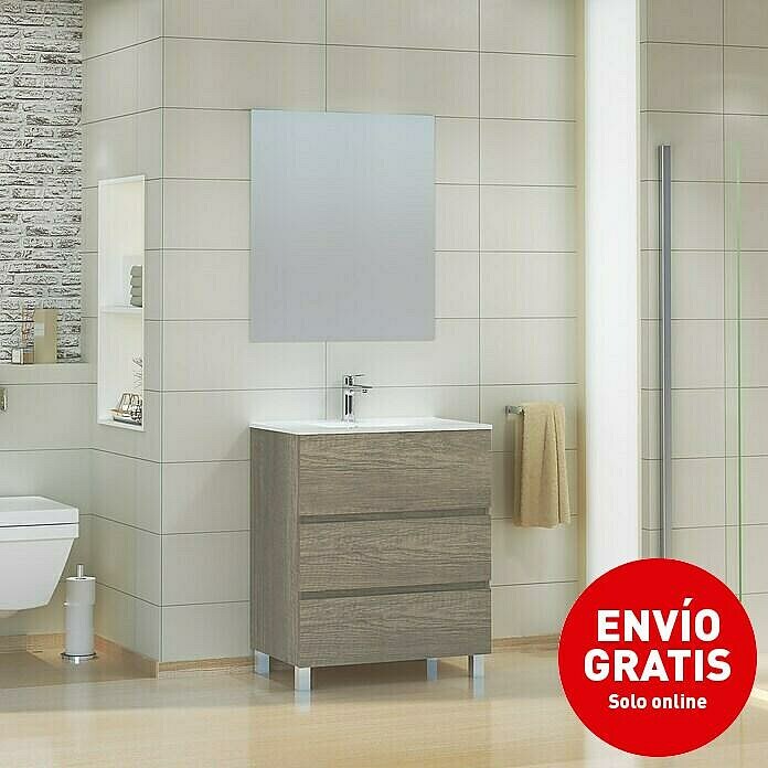 Artysan Mueble de lavabo Patri (L x An x Al: 46 x 70 x 85 cm, Nebraska) | BAUHAUS
