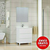 Mueble de lavabo Patri (46 x 70 x 83 cm, Blanco)
