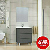 Artysan Mueble de lavabo Patri (L x An x Al: 46 x 70 x 85 cm, Gris seda) | BAUHAUS