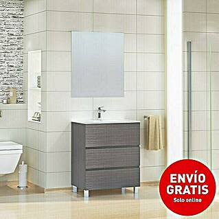 Artysan Mueble de lavabo Patri (L x An x Al: 46 x 70 x 85 cm, Ceniza)