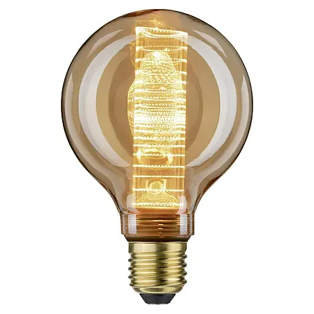 Paulmann  LED-Lampe Vintage Globe-Form Ring E27