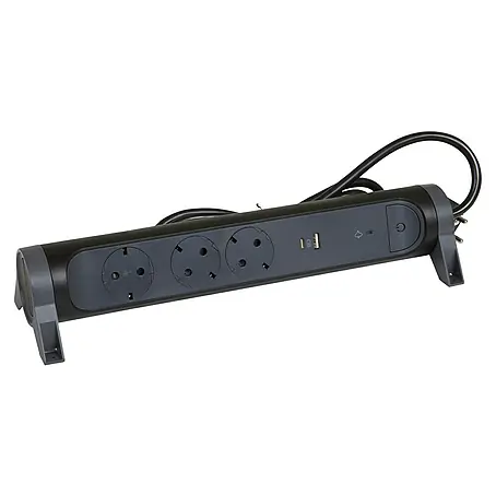 Legrand  Base de enchufe múltiple con USB