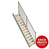 Sogem Escalera principal Trendy Eco (Ancho: 82 cm, Recto, Altura de planta: 280 cm, Abeto) | BAUHAUS