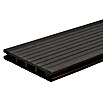 WPC-Terrassendiele (Dunkelbraun, 200 x 13,5 x 2,1 cm)