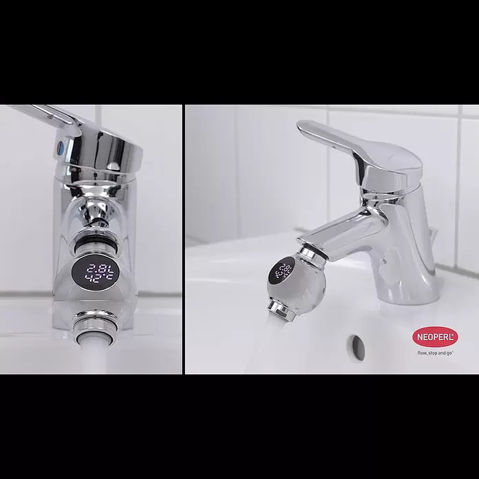 Neoperl Wassersparstrahlregler MyFlow - M 22, 1 Stk., 8,3 l/min, Geeignet für: Armaturen - My Water Flow Control Aerator