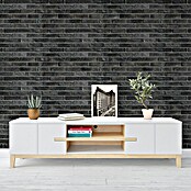 Papel pintado de vinilo Autoadhesivo Arcilla (2,8 m x 90 cm, Antracita) | BAUHAUS
