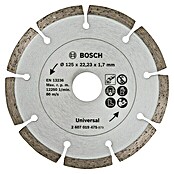 Bosch Diamant-Trennscheibe (Durchmesser Scheibe: 125 mm, Geeignet für: Baumaterialien, 1 Stk.) | BAUHAUS