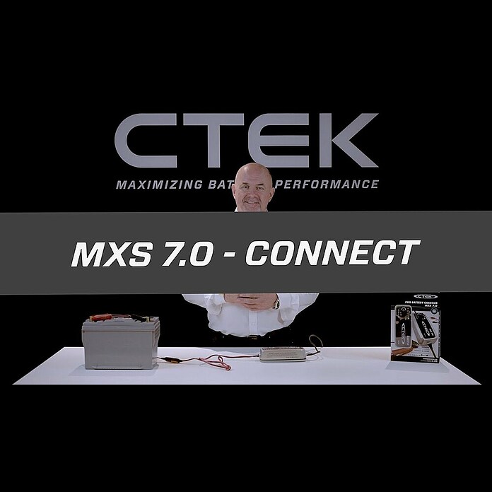 56754 Ctek - Ladegerät CTEK MXS 7.0 12V, 14/150Ah, Ladestrom 7A 56