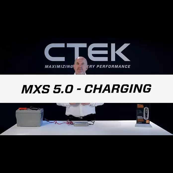 CTEK Automatik-Ladegerät MXS 5.0 EU - Ladestrom: 5 A, Kapazität: 1,2 Ah - 110 Ah - CTEK MXS 5.0 - Charging