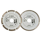 Bosch Set diamantdoorslijpschijven (Schijfdiameter: 115 mm, Boorgat: 22,23 mm, 2 st.) | BAUHAUS