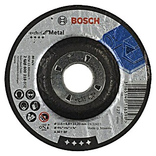 Bosch Schruppscheibe Expert for Metal A 30 T BF (Durchmesser: 115 mm, Stärke Scheibe: 6 mm)