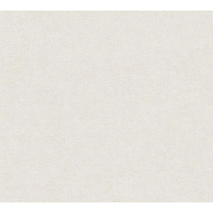 A.S. Création Paradise Garden Vliestapete - Latte, Uni, 10,05 x 0,53 m - Nahaufnahme eines beigen Leinenstoffes, der eine feine, natürliche Textur für verschiedene Anwendungen bietet.
