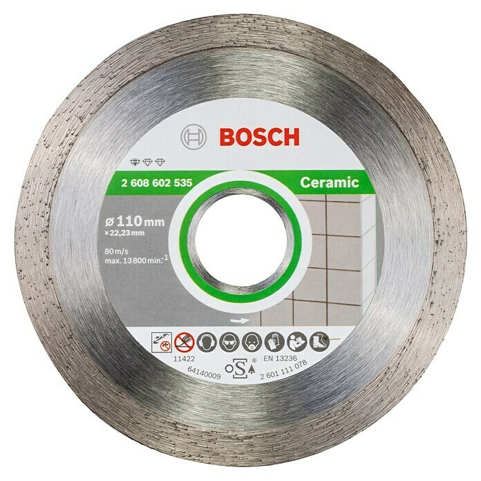 Bosch Professional Diamantdoorslijpschijf (Schijfdiameter: 110 mm, Hoogte segment: 7,5 mm) | BAUHAUS