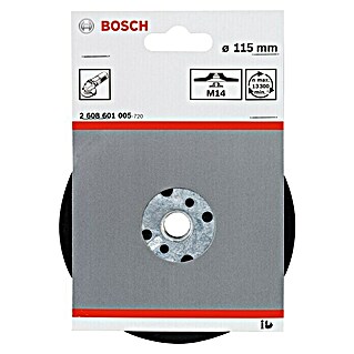 Bosch Professional Gummi-Stützteller M14 (Durchmesser: 115 mm, M14 Gewinde)