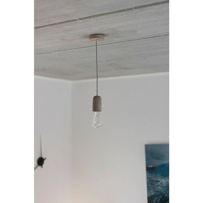 Chacon Casquillo de hormigón (E27, Gris) | BAUHAUS