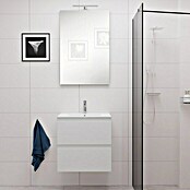 Camargue Espacio Waschtischunterschrank (60 x 46 x 60 cm, 2 Schubkästen, Gama weiß matt)