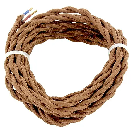 Chacon  Cable textil trenzado decorativo