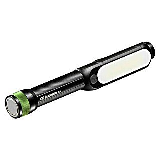 GP LED-Taschenlampe C34 (Batteriebetrieben, Schwarz/Grün, 85 lm - 550 lm)
