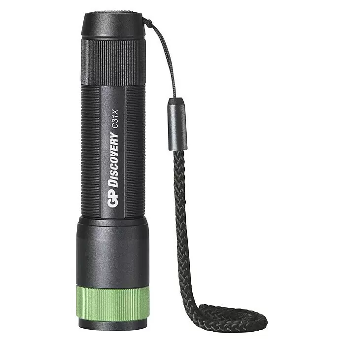 GP Taschenlampe C31X - 100 lm, IPX4 - Vorderansicht