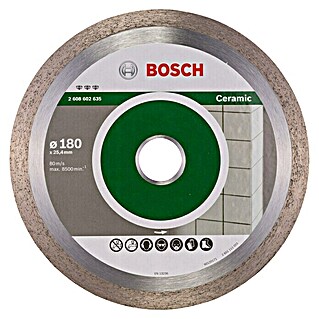 Bosch Diamant-Trennscheibe Best for Ceramic (Geeignet für: Fliesen, Durchmesser: 180 mm, Bohrung: 25,4 mm, 1 Stk.)