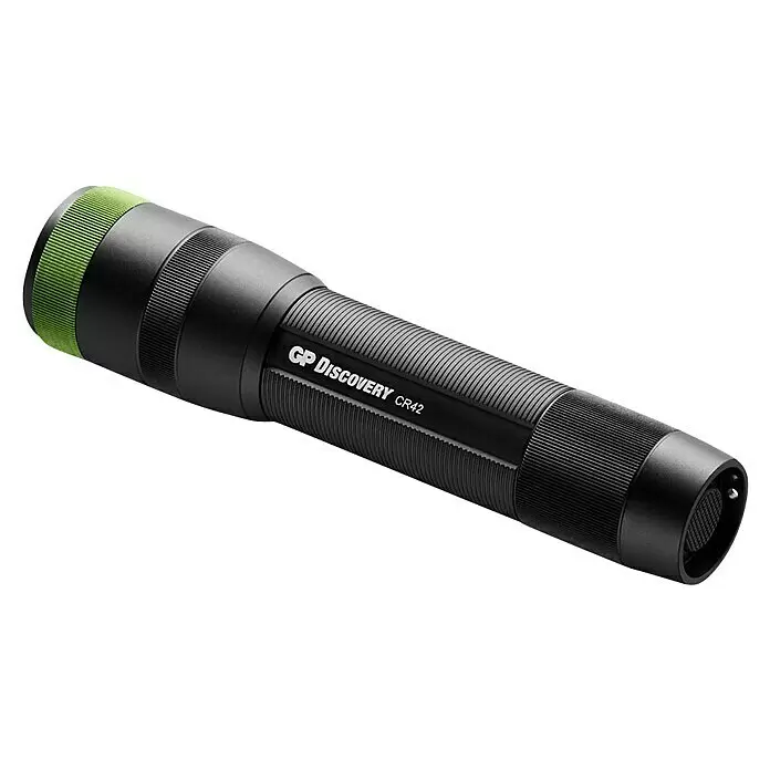 GP Taschenlampe CR42 - 40 lm - 1.000 lm, IPX7 - Diagonale Ansicht