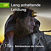 GP Stirnlampe CH42 (Gelb/Schwarz, Batteriebetrieben, LED, 40 lm - 110 lm, Kunststoff) | BAUHAUS