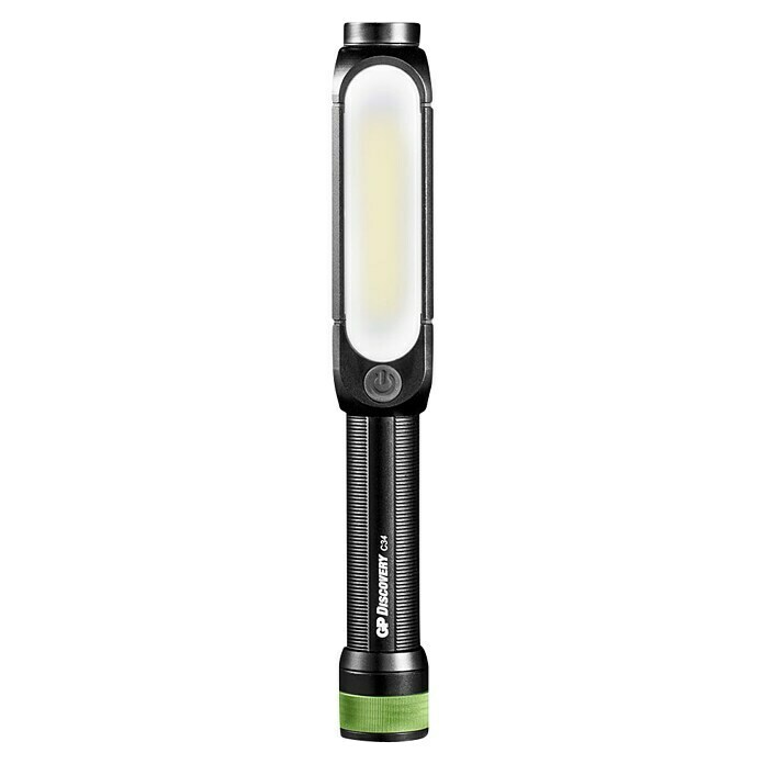 Eltra LED-Taschenlampe C34 (Batteriebetrieben, Schwarz/Grün, 85 lm - 550 lm) | BAUHAUS