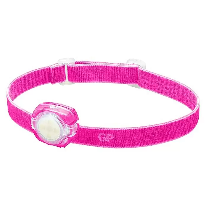GP Stirnlampe CH31 - 40 lm, Lila - Diagonale Ansicht