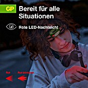 GP Stirnlampe CH43 (Grün, Batteriebetrieben, LED, 35 lm - 150 lm, Kunststoff) | BAUHAUS