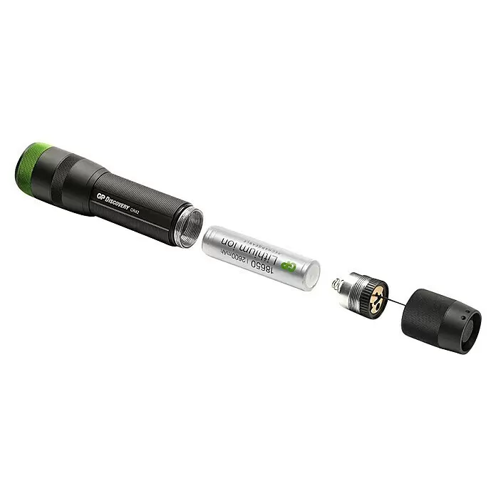 GP Taschenlampe CR42 - 40 lm - 1.000 lm, IPX7 - Diagonale Ansicht