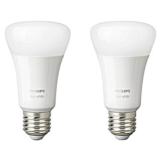 Philips Hue Ledlamp White (E27, Dimbaar, Warm wit, 806 lm, 9 W)