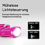 GP Stirnlampe CH31 (Lila, Batteriebetrieben, LED, 40 lm, Kunststoff) | BAUHAUS