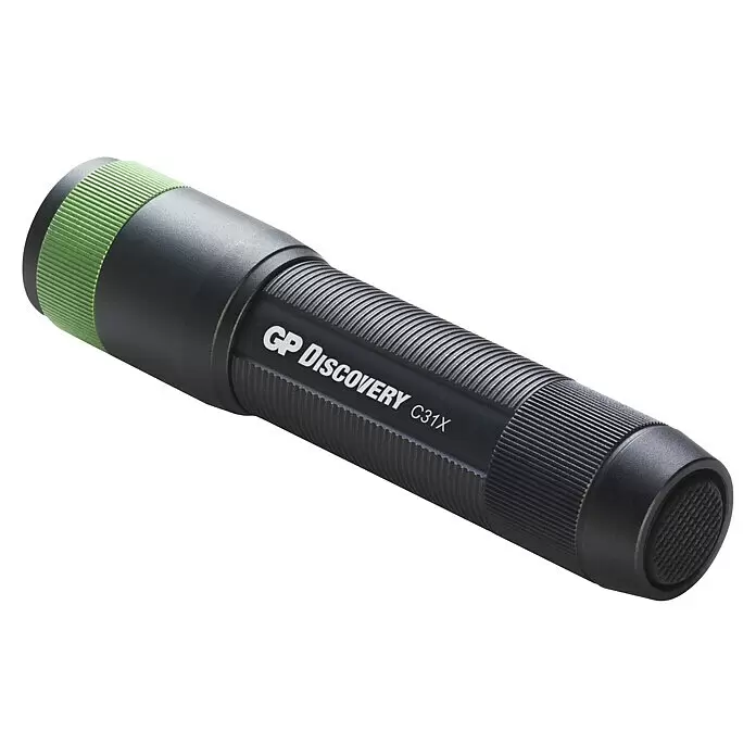 GP Taschenlampe C31X - 100 lm, IPX4 - Diagonale Ansicht