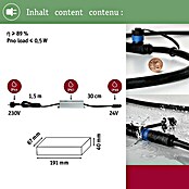 Paulmann Plug & Shine LED-Trafo (Max. Leistung: 150 W, 24 V, Silber)