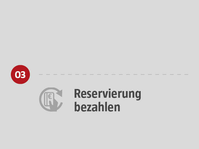 Schritt 3: Reservierung bezahlen