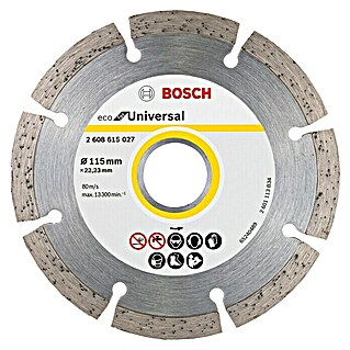Bosch Diamant-Trennscheibe (Durchmesser Scheibe: 115 mm)