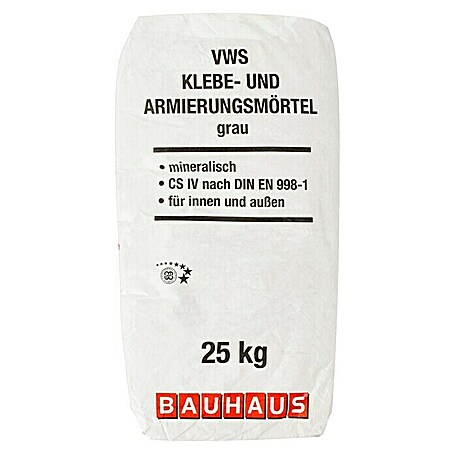 BAUHAUS Klebe- & Armierungsmörtel (25 kg, Grau, Mineralisch)