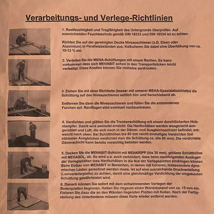 Meha Ausgleichsschüttung Mehabit - 100 l - Detailaufnahme