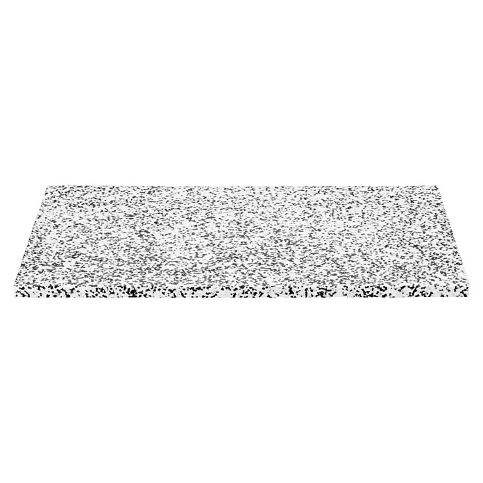 Bachl Mehrzweckdämmplatte DEO/WAB 035 - Stärke: 30 mm, Expandiertes Polystyrol (EPS), Wärmeleitstufe: 035 - Nahaufnahme einer strukturierten grauen Oberfläche mit gesprenkelten Details, die sich ideal für Texturen oder Hintergründe eignet.