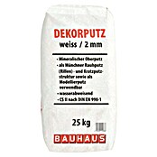 BAUHAUS Dekorputz (25 kg, Körnung: 2 mm, Weiß)
