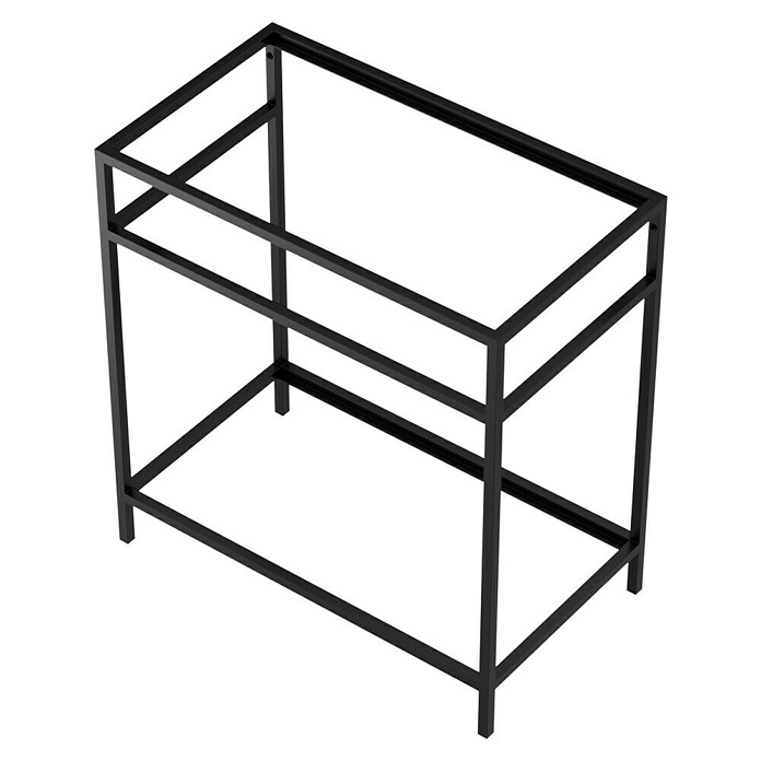 Estructura de metal (L x An x Al: 45,5 x 80 x 85 cm, Negro) | BAUHAUS
