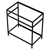 Estructura de metal (L x An x Al: 45,5 x 80 x 85 cm, Negro) | BAUHAUS