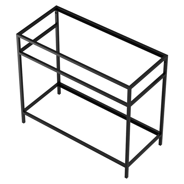 Estructura de metal (L x An x Al: 45,5 x 100 x 85 cm, Negro) | BAUHAUS
