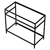 Estructura de metal (L x An x Al: 45,5 x 100 x 85 cm, Negro) | BAUHAUS