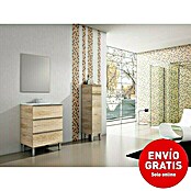 Mueble de lavabo Roma Nebraska natural (45 x 60 x 69 cm)