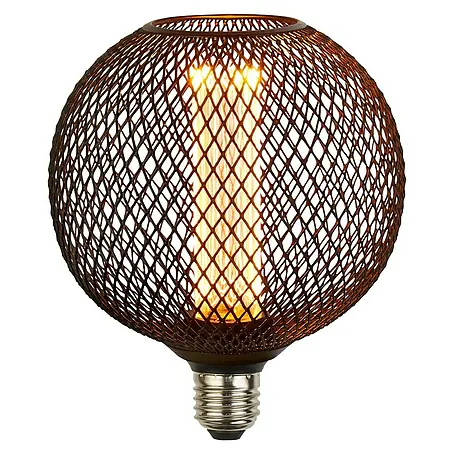 Searchlight  LED-Lampe Kugel Filigran